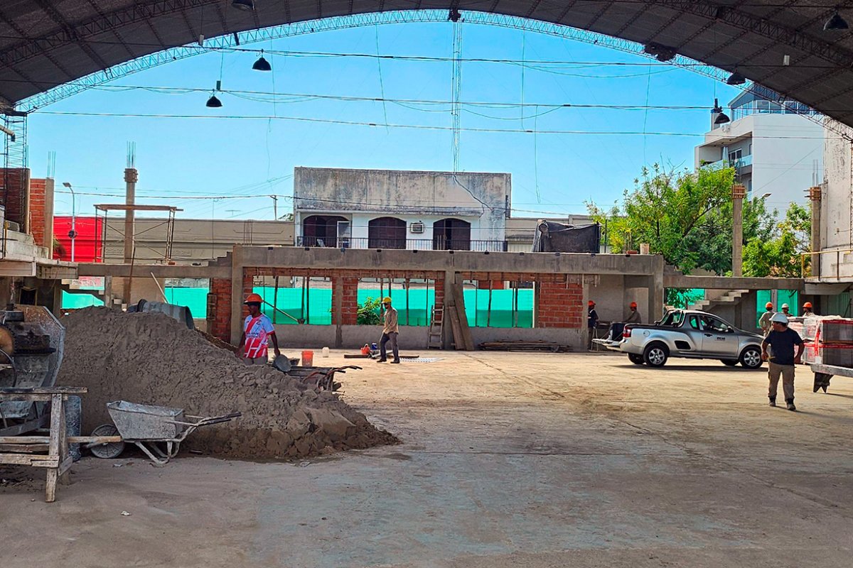 Concordia: gimnasio sobre calle Entre R&iacute;os.