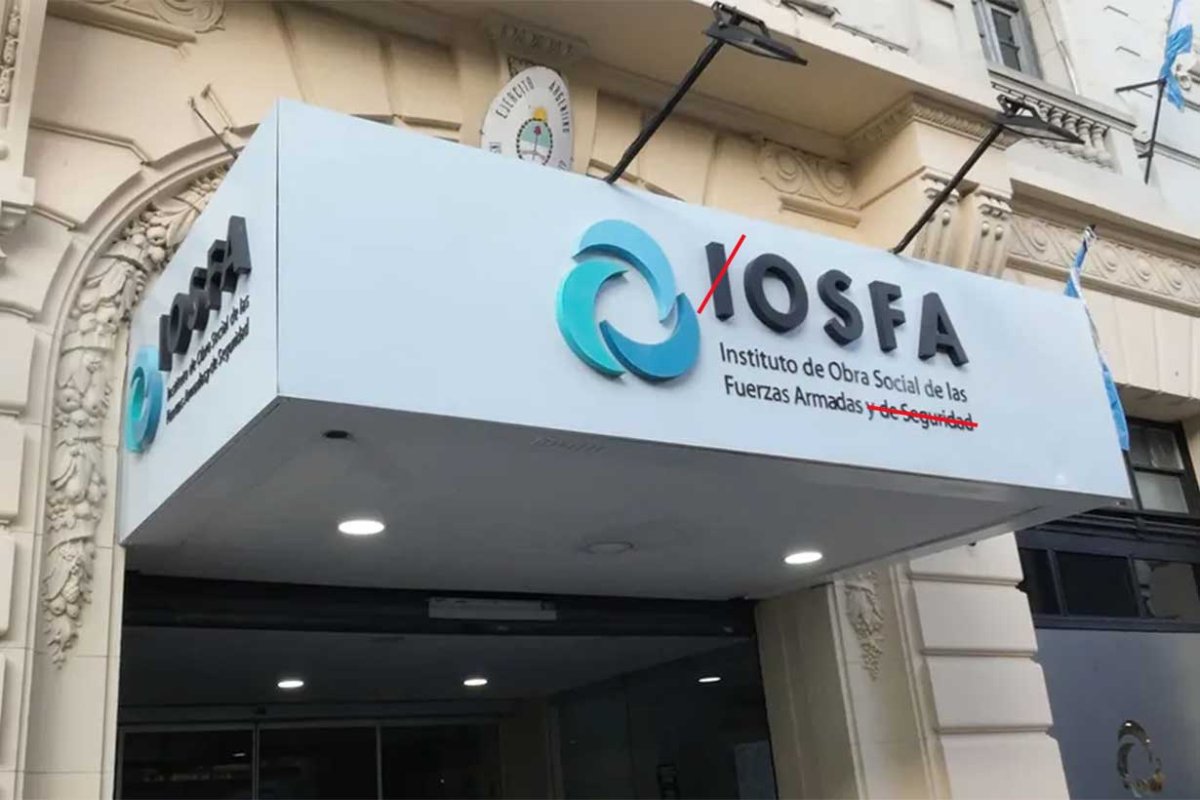 De IOSFA a OSFA y sin las fuerzas de seguridad