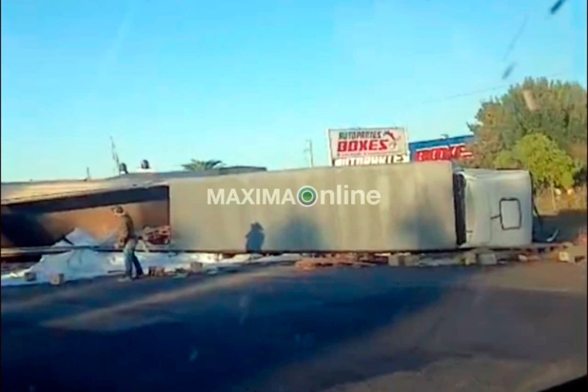 Una primera imagen del accidente.