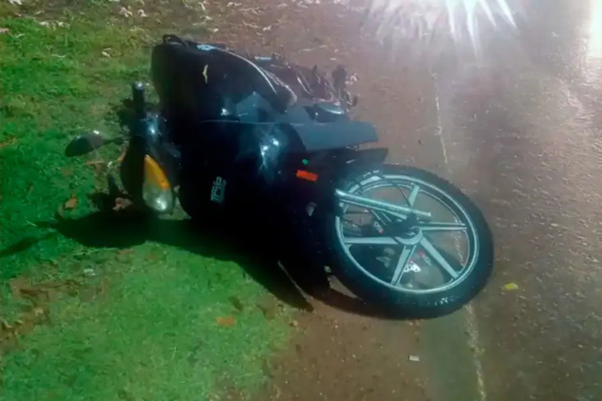 En esa moto iba el hombre de 35 a&ntilde;os.