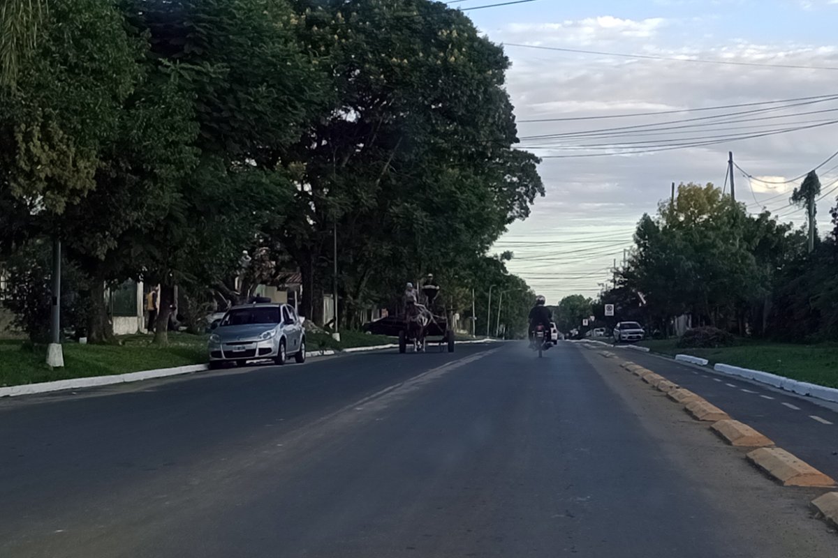 Carro tirado por un caballo, este mi&eacute;rcoles.
