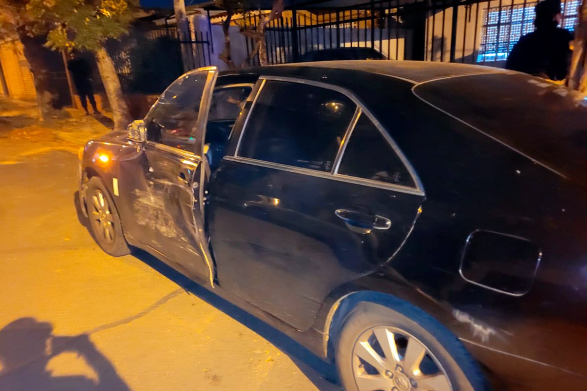 El auto que el violento sustrajo a su pap&aacute;.