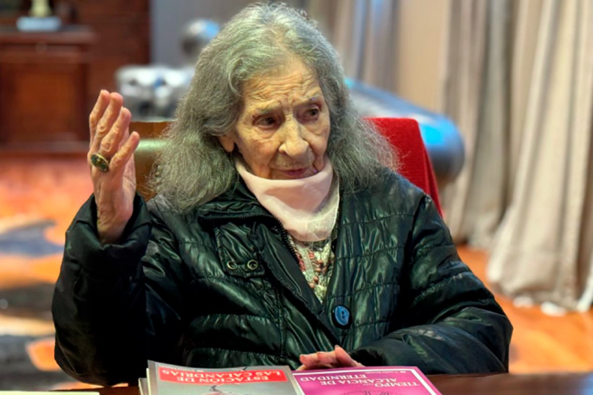 Ligia Anad&oacute;n naci&oacute; hace 100 a&ntilde;os.