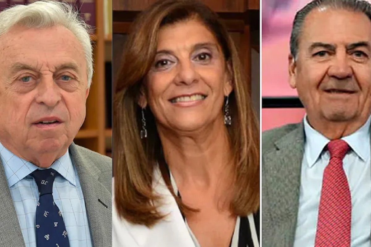 Vocales Carubia, Mizawak y Carlomagno.