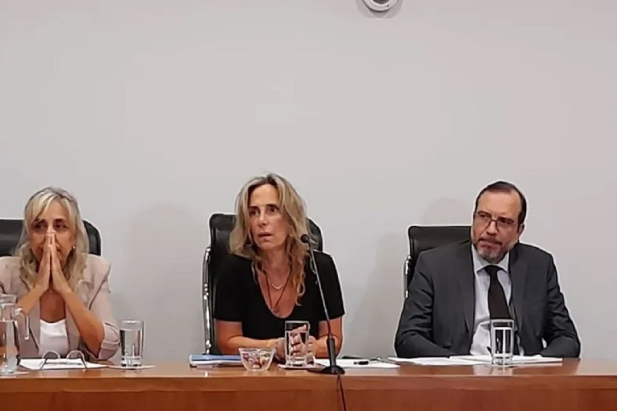 Vocales Davite, Badano y Pimentel.