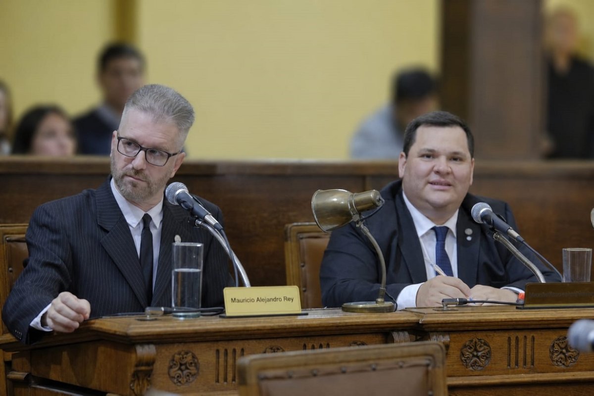 Mauricio Rey y Emmanuel Godoy.