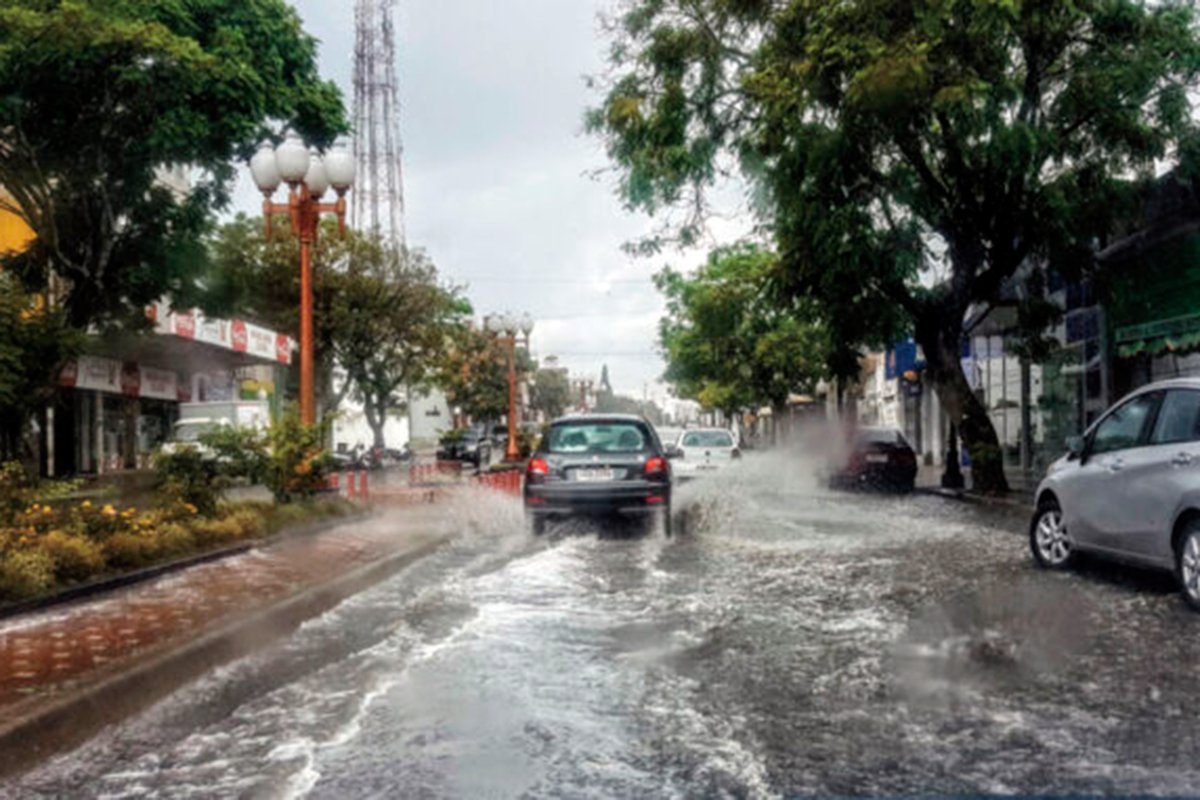 Lluvias en Paysand&uacute;.