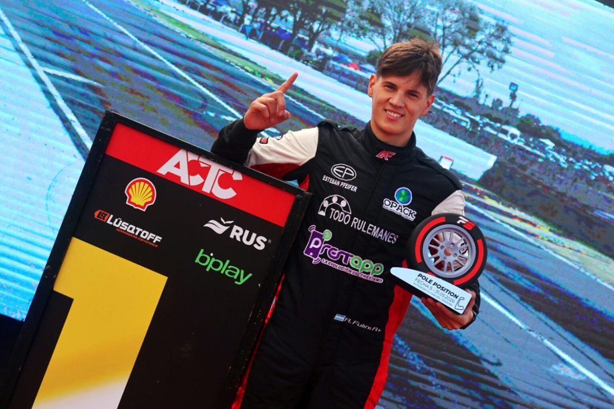 Fulini hizo la pole el s&aacute;bado y gan&oacute; el domingo.