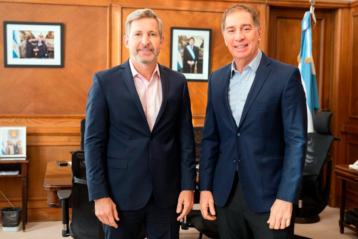 Frigerio con Santilli, el 4 de mayo &uacute;ltimo.