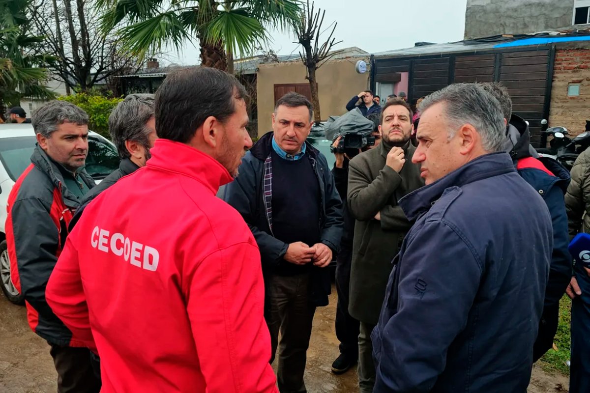 Orsi fue a Salto y particip&oacute; de la asistencia.