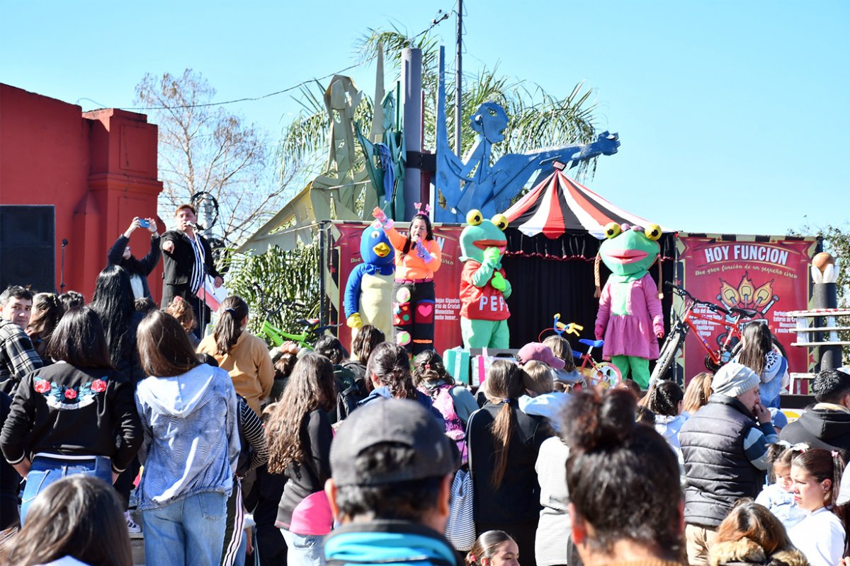 Los festejos empezaron en Parque Ferr&eacute;.