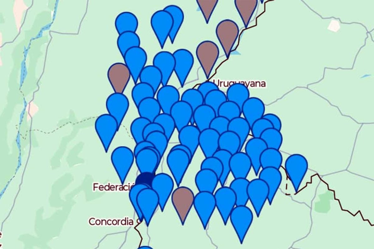 Las lluvias seg&uacute;n la red telem&eacute;trica de CTM