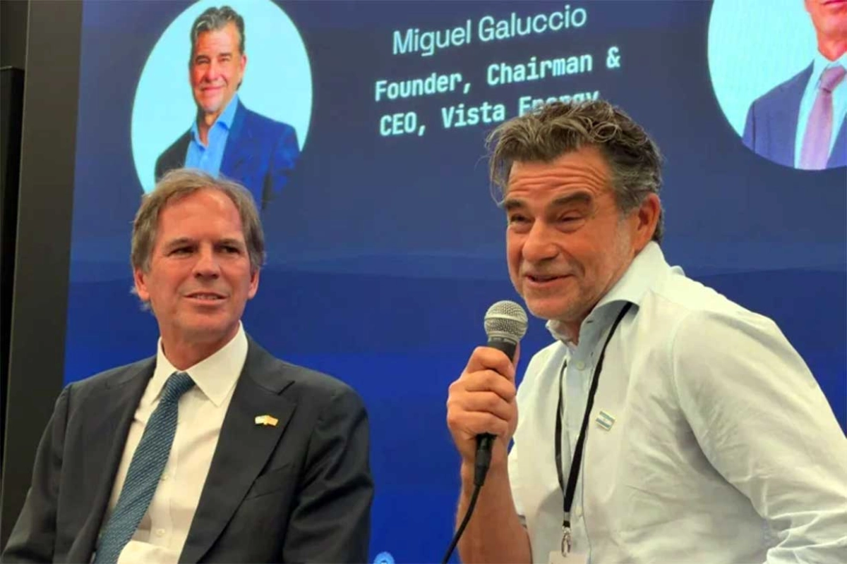Galuccio en "Argentina at Silicon Valley"