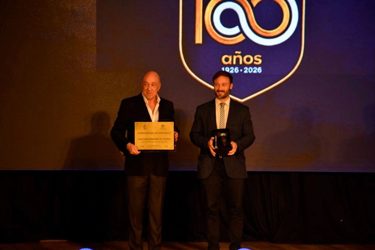 Julio Larocca con Francisco Azcu&eacute;.