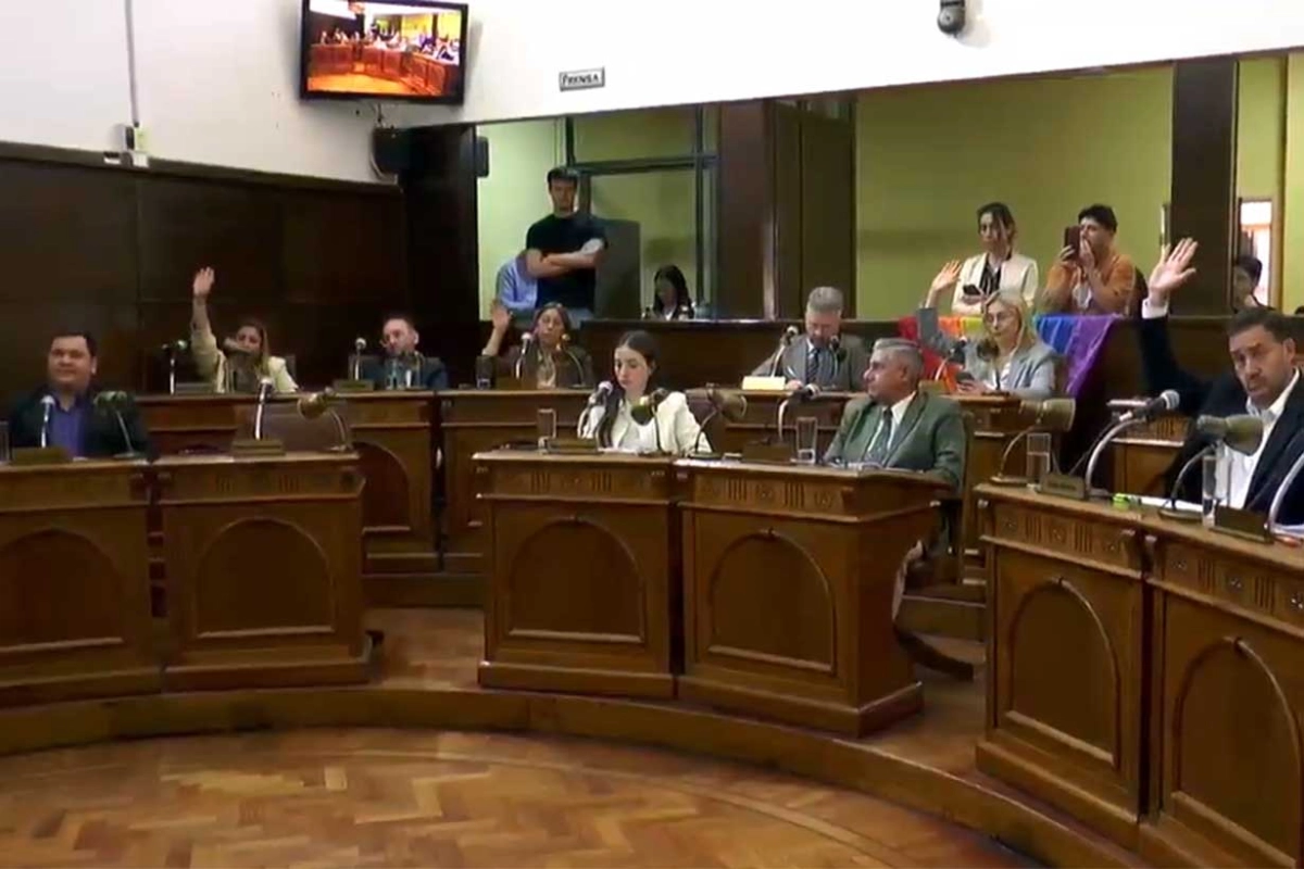 El Bloque de Juntos, al momento de la segunda votaci&oacute;n