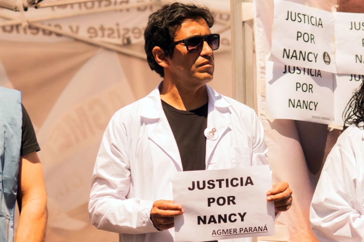 Antivero en la Jornada Nacional de Lucha de este jueves.